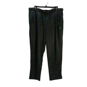 Layer 8 Men XXL 2Xl Sweatpants Black Tech Fleece Lined Drawstring Waist Pants